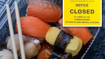 An UES sushi spot shut down over sanitary violations keeps serving customers | Upper East Site