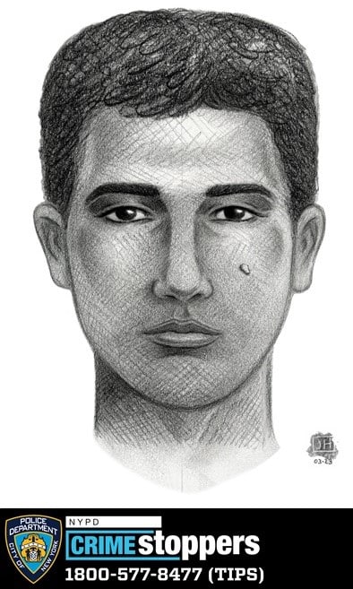 Police released a sketch of the Central Park assault suspect on Friday | NYPD