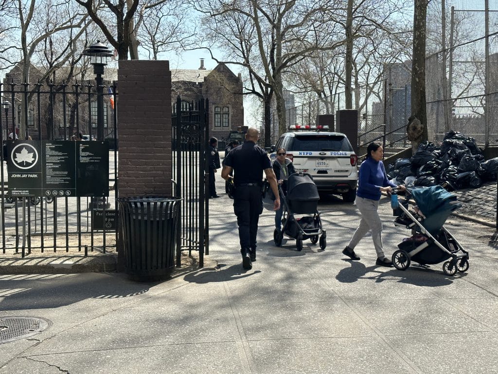 The assault unfolded Tuesday morning inside John Jay Park on the Upper East Side | Upper East Site