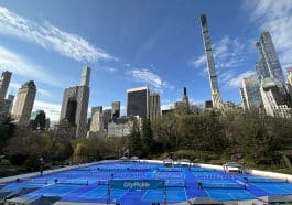 Fourteen professional pickleball courts have opened at Central Park's Wollman Rink | Upper East Site