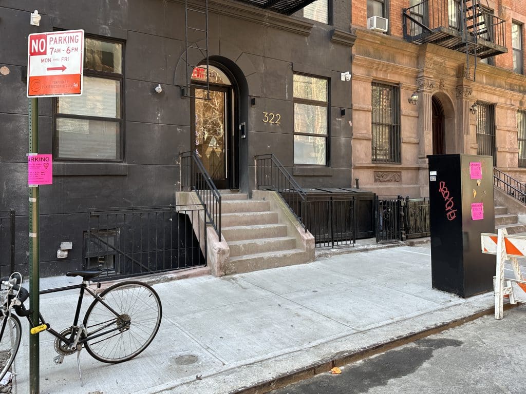 Upper East Site first spotted the mailbox in front of 322 East 93rd Street in February | Upper East Site