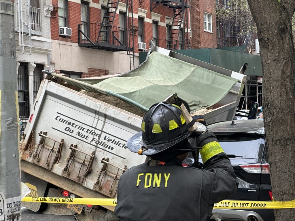 FDNY crews were stationed near by as Con Ed tested for gas leaks | Upper East Site