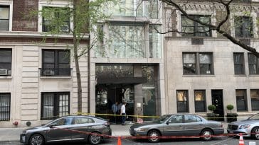 A 10-foot tall window pane fell from this Upper East Side high-rise on Sunday | Upper East Site