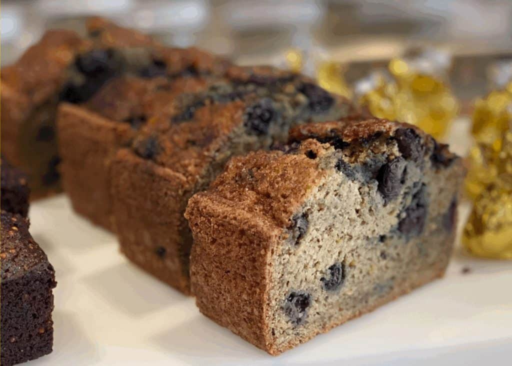 The blueberry bread is 100% organic and made with natural sweeteners | goodsugar