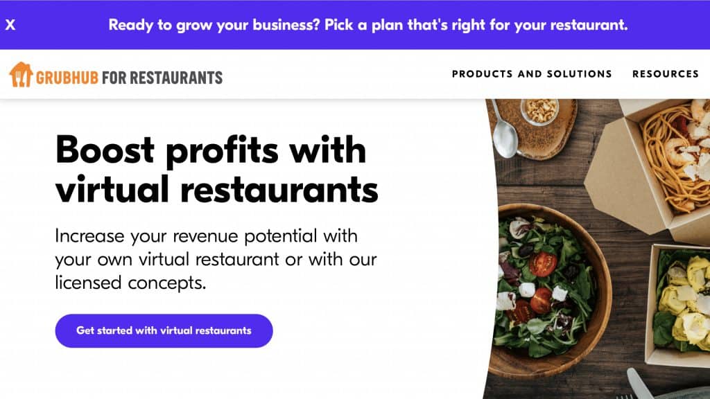 Grubhub encourages restaurants to use numerous listings under different names 