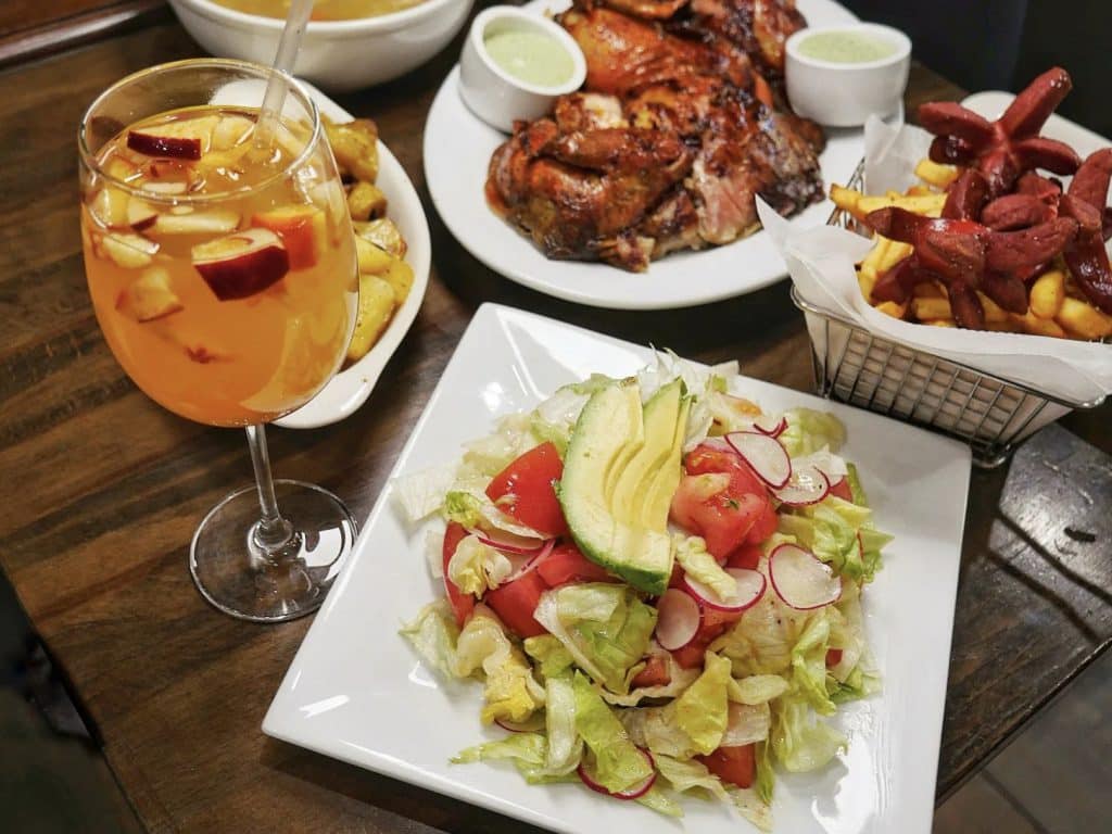 Lunch specials are available from noon to 4:00 pm | Polletto Chicken & Sangria