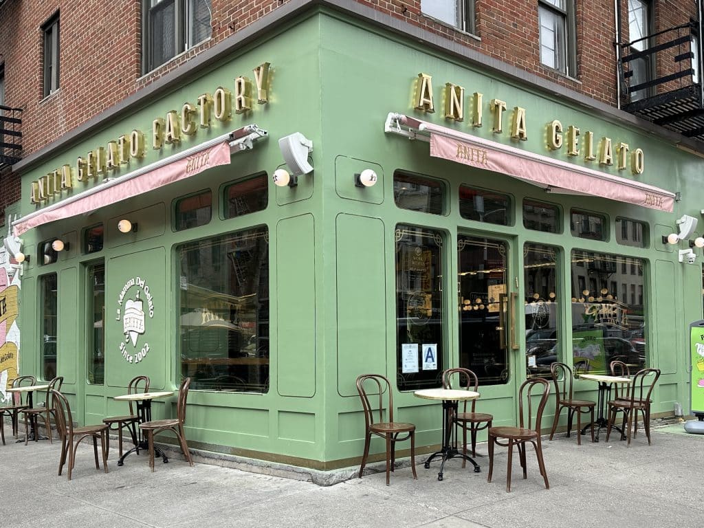 Anita Gelato is located at 1561 Second Avenue, at the corner of East 81st Street | Upper East Site