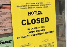 A cafe located inside a popular Upper East Side bookstore has been shut down by the Health Department over sanitary critical violations | Upper East Site