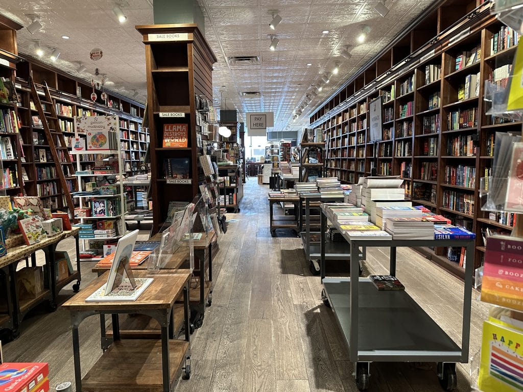 Shakespeare & Co. is a Lenox Hill bookstore with a small cafe near the front | Upper East Site
