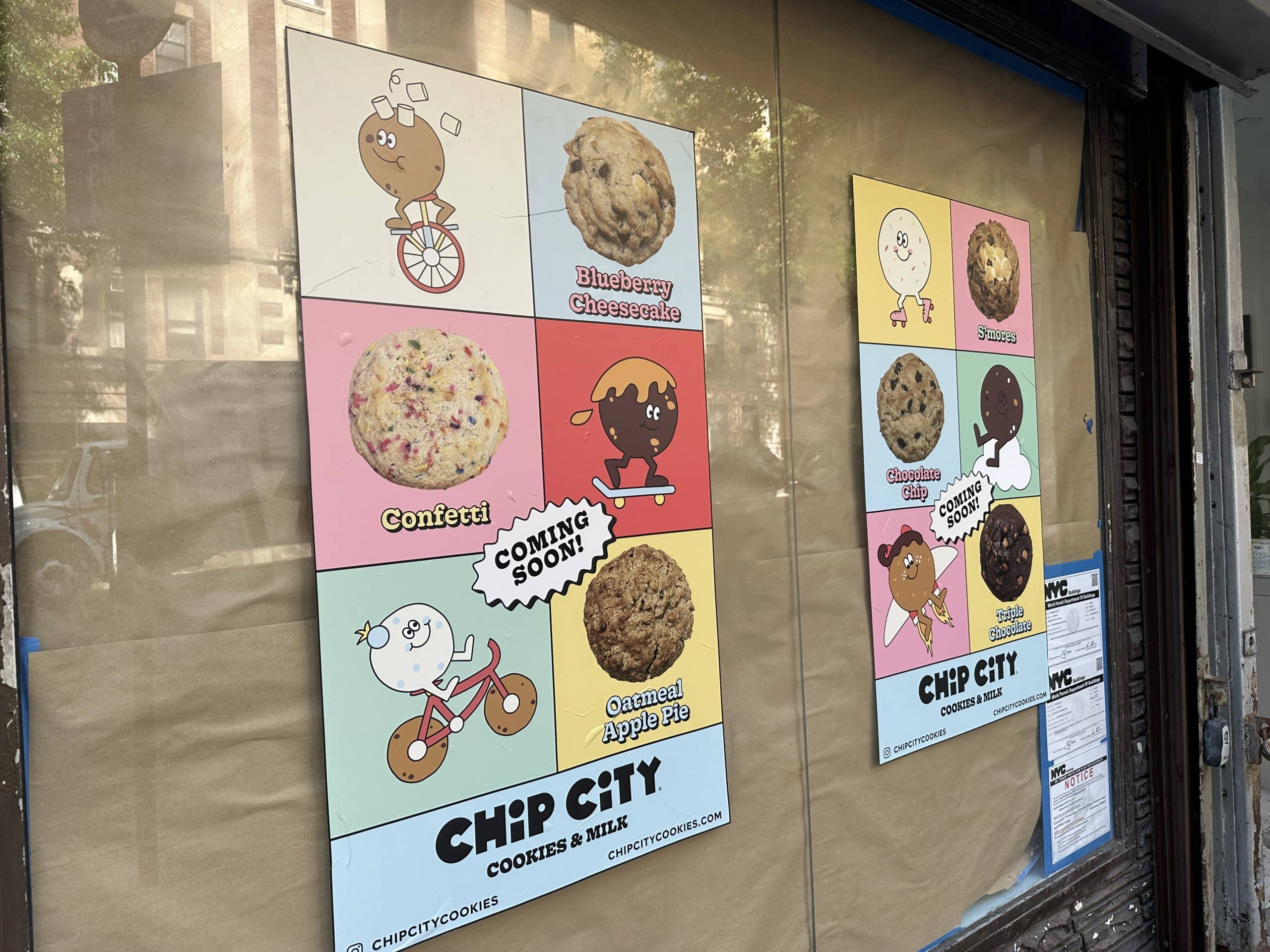 Signs in the window reveal Chip City is opening a new Carnegie Hill shop | Upper East Site