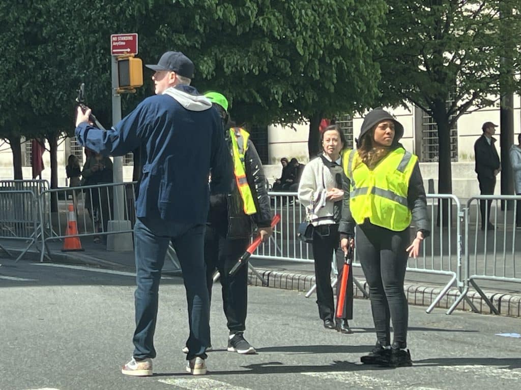 Actor and comedian Michael Rapaport was seen trying to crash The Met Gala while filming for his podcast | Upper East Site