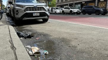 Lexington Avenue is filthy because it doesn't get cleaned | Upper East Site
