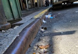 Lexington Avenue's curbs fill with trash because they are not regularly cleaned | Andrew Fine