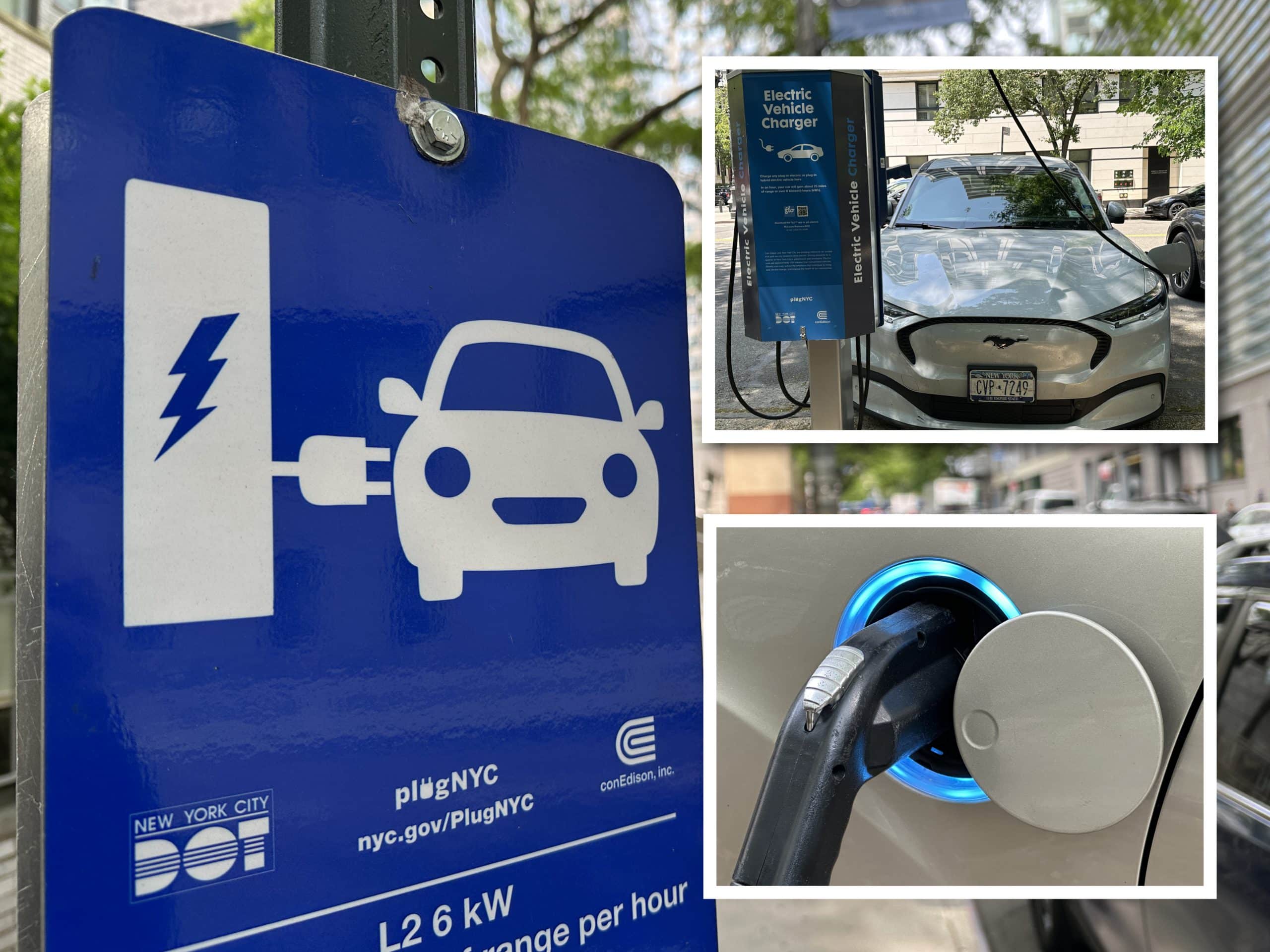 The Upper East Side curbside EV charging stations are among the busiest in Manhattan but still have some problems | Upper East Site