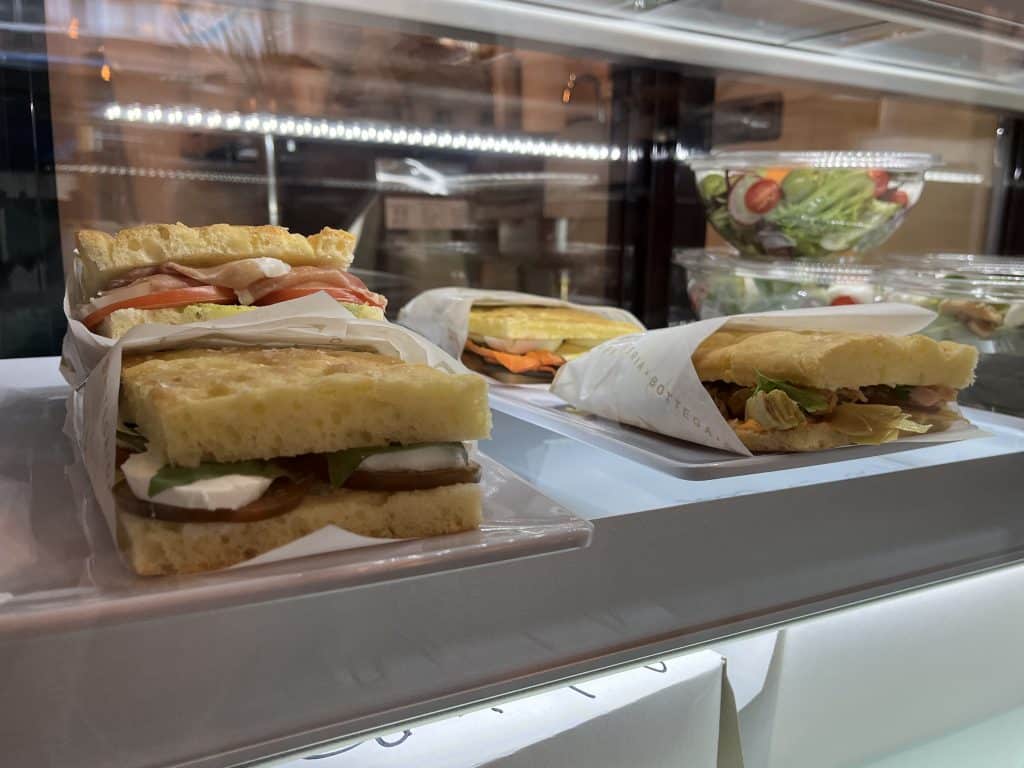 Delicious sandwiches are served on fresh baked focaccia | Skyler Gausney-Jones/Upper East Site