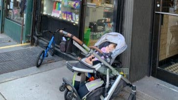 Infant left alone outside Upper East Side shop outrages neighbors | Kathi