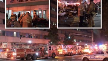 Six injured in early morning fire at Mount Sinai Hospital, FDNY officials say