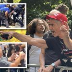 Several arrests were made when Sunday's anti-migrant rally on the Upper East Side erupted in violence | Upper East Site