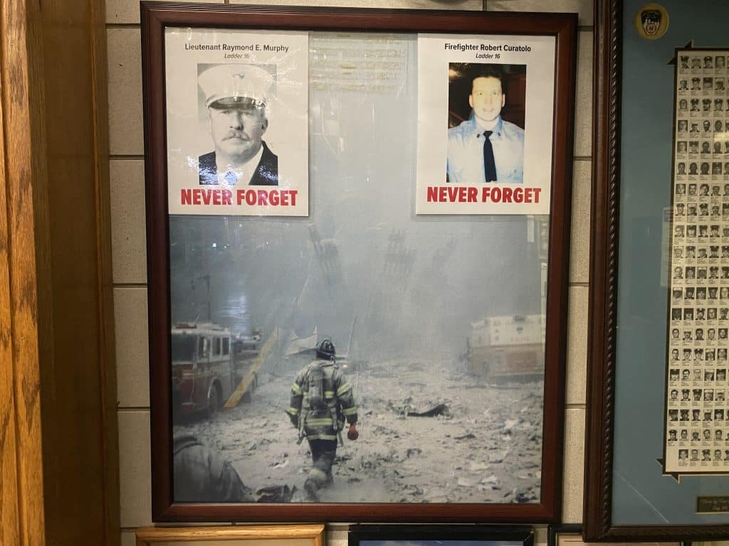 Two firefighters from Engine 39/Ladder 16 on the UES perished in the 9/11 terror attacks | Nora Wesson/Upper East Site
