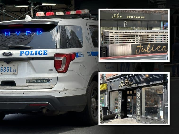Two locations of the popular UES bakery Julien Boulangerie were robbed on Tuesday, police and the victims say | Upper East Site