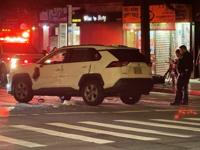 Upper East Site has learned one of the SUVs involved in a violent Upper East Side collision has a long history of speeding | Upper East Site