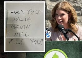 An anonymous death threat was sent to Upper East Side City Council Member Julie Menin, parts of which she says are too graphic to publish | Upper East Site, Council Member Julie Menin's Office