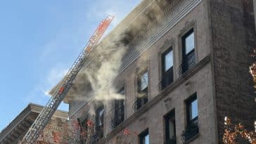 Five people were injured, including three firefighters, during a three-alarm fire in an Upper East Side building Thursday afternoon | Upper East Site