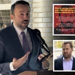 An inflammatory mailer sent by his Republican challenger, Brian Robinson, accuses Upper East Side City Council Member Keith Powers of 'cozying-up' to Hamas sympathizers | Upper East Site, Common Sense for Brian Robinson
